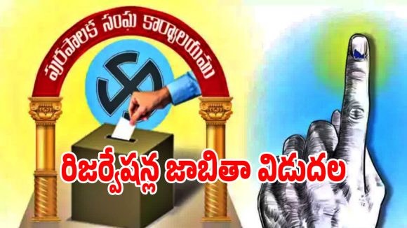 ఏపీ మున్సిపల్ ఎన్నికల రిజర్వేషన్ల జాబితా విడుదల.. పూర్తి జాబితా ఇదే!
