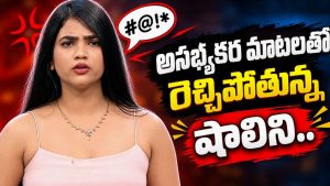 రీఎంట్రీలో మరింత జోరు పెంచిన షాలిని.. ఆ నోటికి హద్దు అదుపు లేదా?