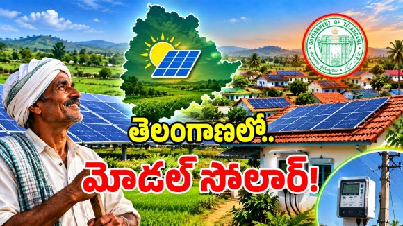 తెలంగాణలో సోలార్ గ్రామాల ప్రాజెక్ట్ సిద్దం.. ఇందులో మీఊరి పేరు ఉందా..?