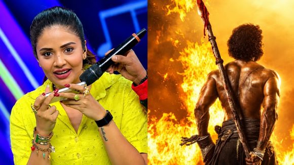లైవ్ లో మెగా హీరోకి ప్రపోజ్ చేసిన శ్రీముఖి!