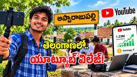 ఇంటిపై యూట్యూబ్ లోగో వేయించుకొని.. లక్షల్లో సంపాదిస్తున్న యువత!